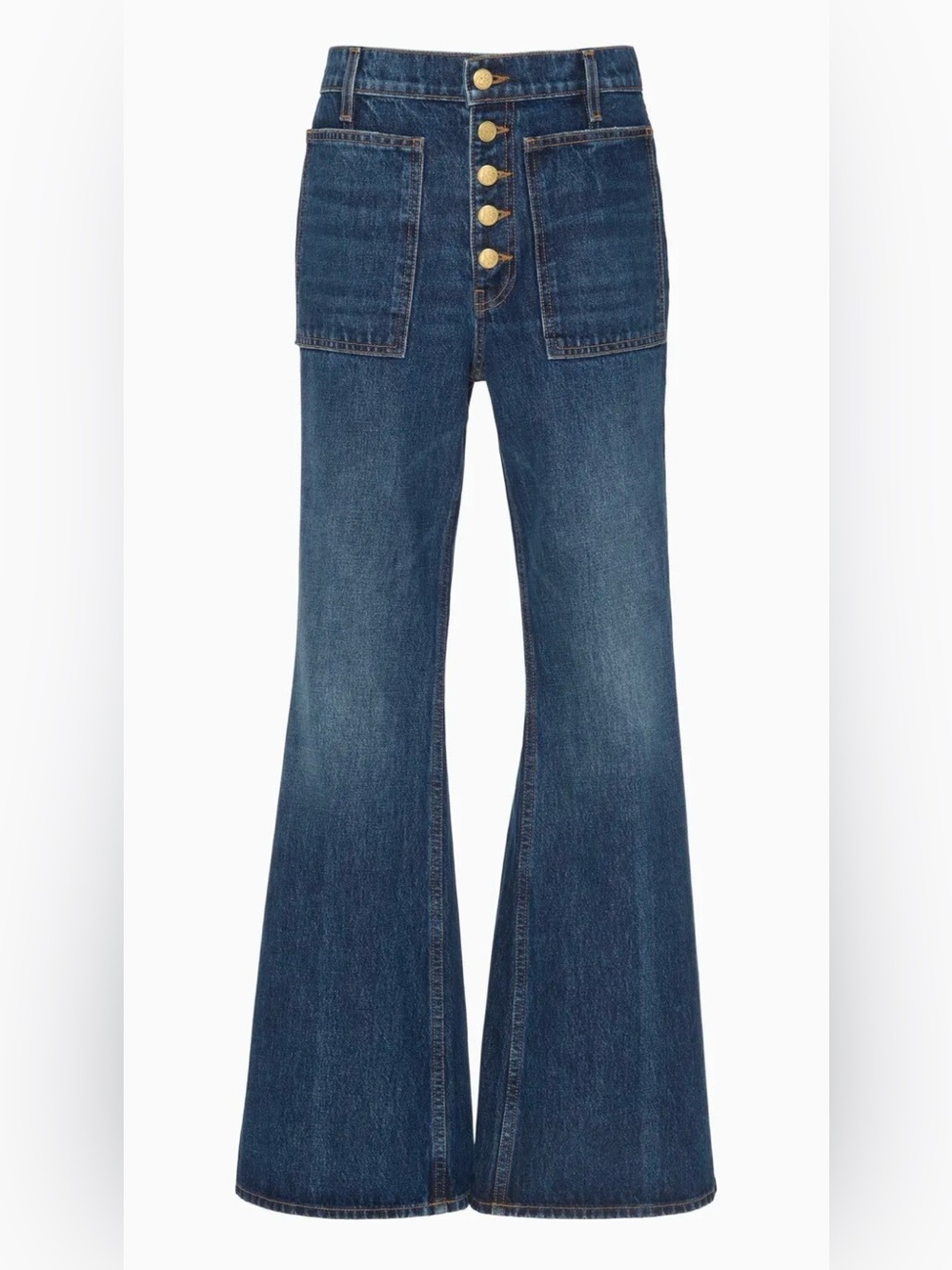 Ulla Johnson Lou Jeans in Nile, NWT